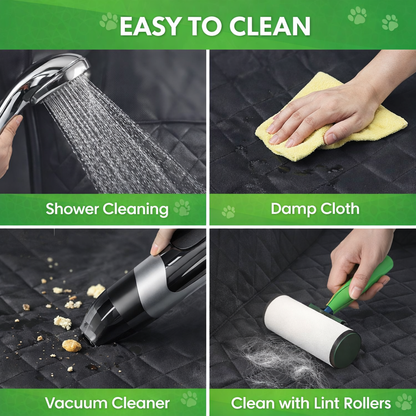 PetVerse™ Waterproof & Scratch-Proof Dog Car Seat Hammock