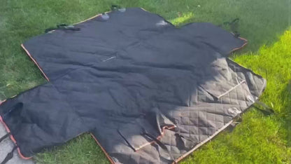 PetVerse™ Waterproof & Scratch-Proof Dog Car Seat Hammock